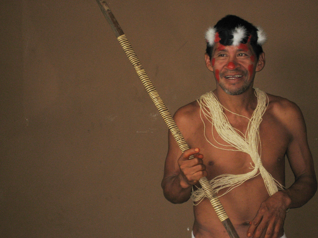Huaorani leader